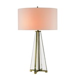 Lamont Table Lamp - Brass / Off White