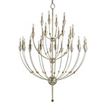 Paradox Chandelier - Silver Granello / Gold