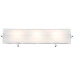 Zurich Bathroom Vanity Light - Satin Nickel / Opal