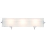 Zurich Bathroom Vanity Light - Satin Nickel / Opal