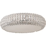 Bijou Flush Mount - Polished Chrome / Crystal