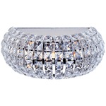 Bijou Wall Sconce - Polished Chrome / Crystal