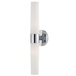 Vesper Wall Sconce - Chrome / Frosted