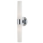 Vesper Wall Sconce - Chrome / Frosted