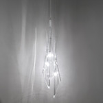 Calle Multi Pendant - Nickel / Crystal