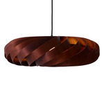 TR5 Pendant - Black / Brown Birch