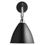 Bestlite BL7 Wall Sconce - Black / Chrome