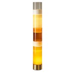 Stacking Floor Lamp - Gold / Amber Combo