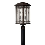 Tahoe 120V Outdoor Pier / Post Mount - Bronze / Clear