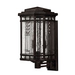 Tahoe Outdoor Wall Sconce - Bronze / Clear