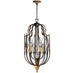 San Giorgio Entry Pendant - Oiled Bronze