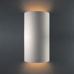 Outdoor Cylinder Wall Sconce - Bisque