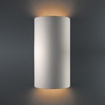 Cylinder Wall Sconce - Bisque