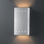 Ambiance 0925 Perforated Wall Sconce - Bisque