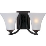 Aurora Bath Bar - Oil Rubbed Bronze / Frosted