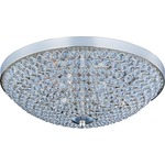 Glimmer Ceiling Light - Silver Plated / Crystal