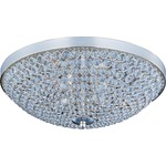 Glimmer Ceiling Light - Silver Plated / Crystal