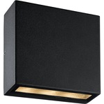 Concordia Up/Down Wall Light - Black / Frosted