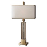 Caecilia Table Lamp - Amber / Champagne