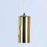 Tank Light Plated Pendant - Gold