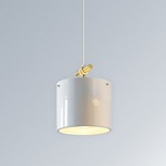 Fresnel Pendant - White