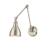 Dakota Adjustable Wall Sconce - Satin Nickel