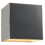 QB Up and Down Wall Sconce - Brushed Aluminum