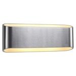 Eclipse 2 Wall Light - Brushed Chrome