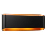 Eclipse 2 Wall Light - Black