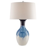 Fete Table Lamp - Blue / Off White