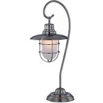 Lanterna Table Lamp - Antique Brass / Frost