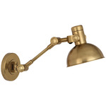 Scout Adjustable Wall Sconce - Antique Brass