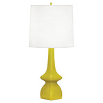 Jasmine Table Lamp - Citron / Oyster Linen