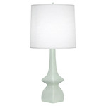 Jasmine Table Lamp - Celadon / Oyster Linen