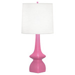 Jasmine Table Lamp - Schiaparelli Pink / Oyster Linen