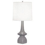 Jasmine Table Lamp - Smoky Taupe / Oyster Linen