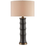 Roark Table Lamp - Antique Brass / Black