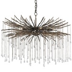 Fen Chandelier - Cupertino / Crystal