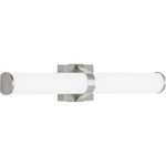 Lynk Bathroom Vanity Light - Satin Nickel