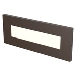 Vitra Outdoor Horizontal Turtle LED Brick Light - Antique Bronze