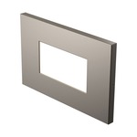 Vitra Outdoor Horizontal Turtle LED Brick Light - Satin Nickel