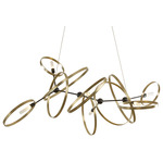 Celesse Pendant - Black / Soft Gold