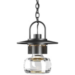 Mason Outdoor Pendant - Coastal Black / Clear