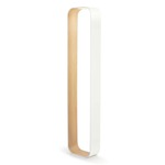 Contour Floor Lamp - White Oak / White