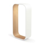 Contour Table Lamp - White Oak / White
