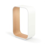 Contour Table Lamp - White Oak / White