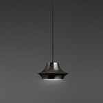 Tibeta 03 Pendant - Black Chrome