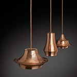 Tibeta Linear Multi Light Pendant - Copper