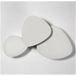 Tria Three Light Wall Light - White Satin Lacquer