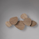 Tria Cluster Wall Light - Natural Oak 